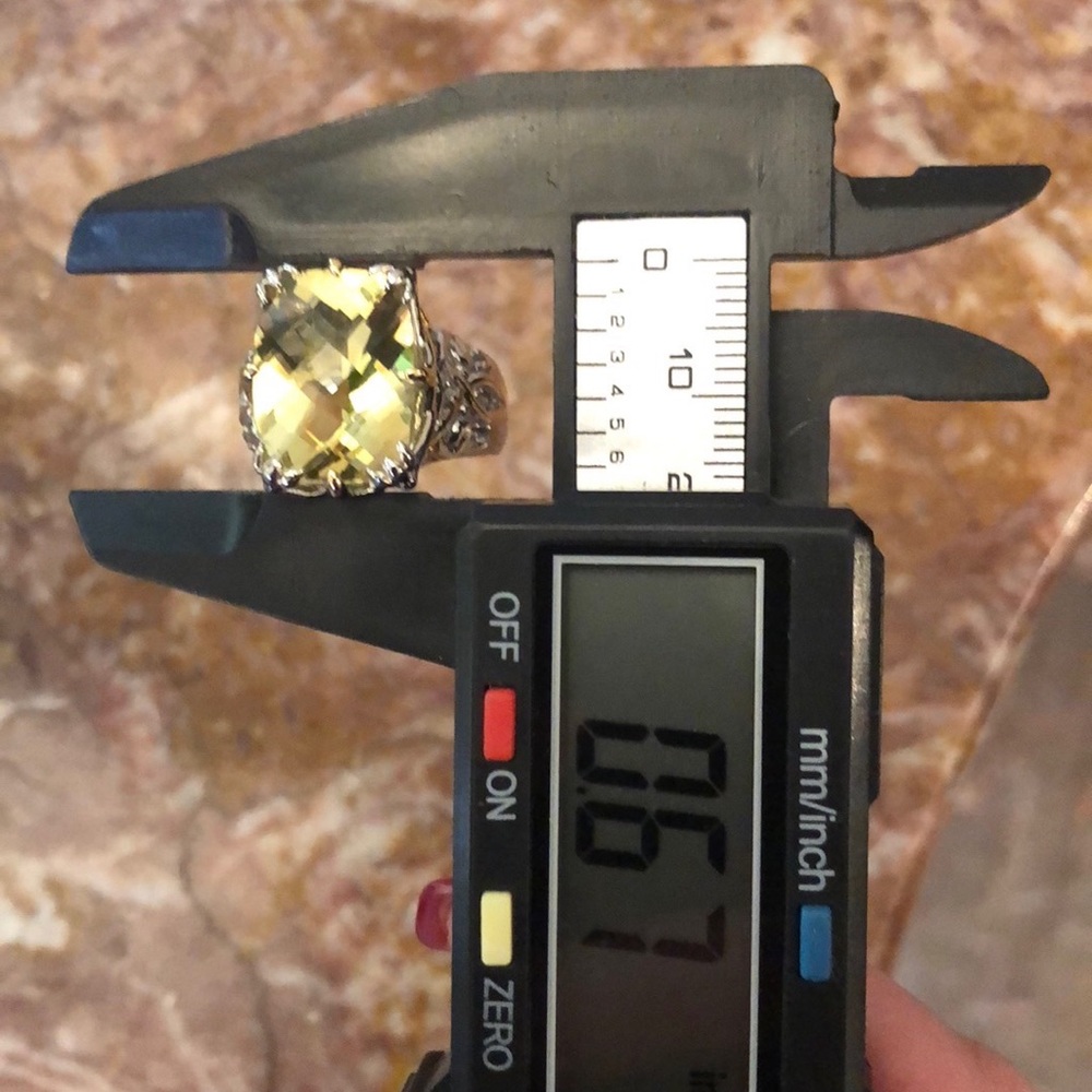 Michael Valitutti 925 Silver and Quartz Ring - Picture 5 of 7